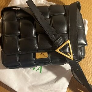 Bottega Veneta Cassette Black Bag